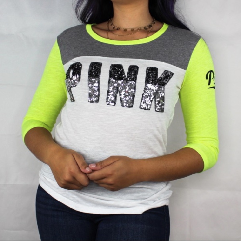 PINK Victoria's Secret Bling Tee Shirt